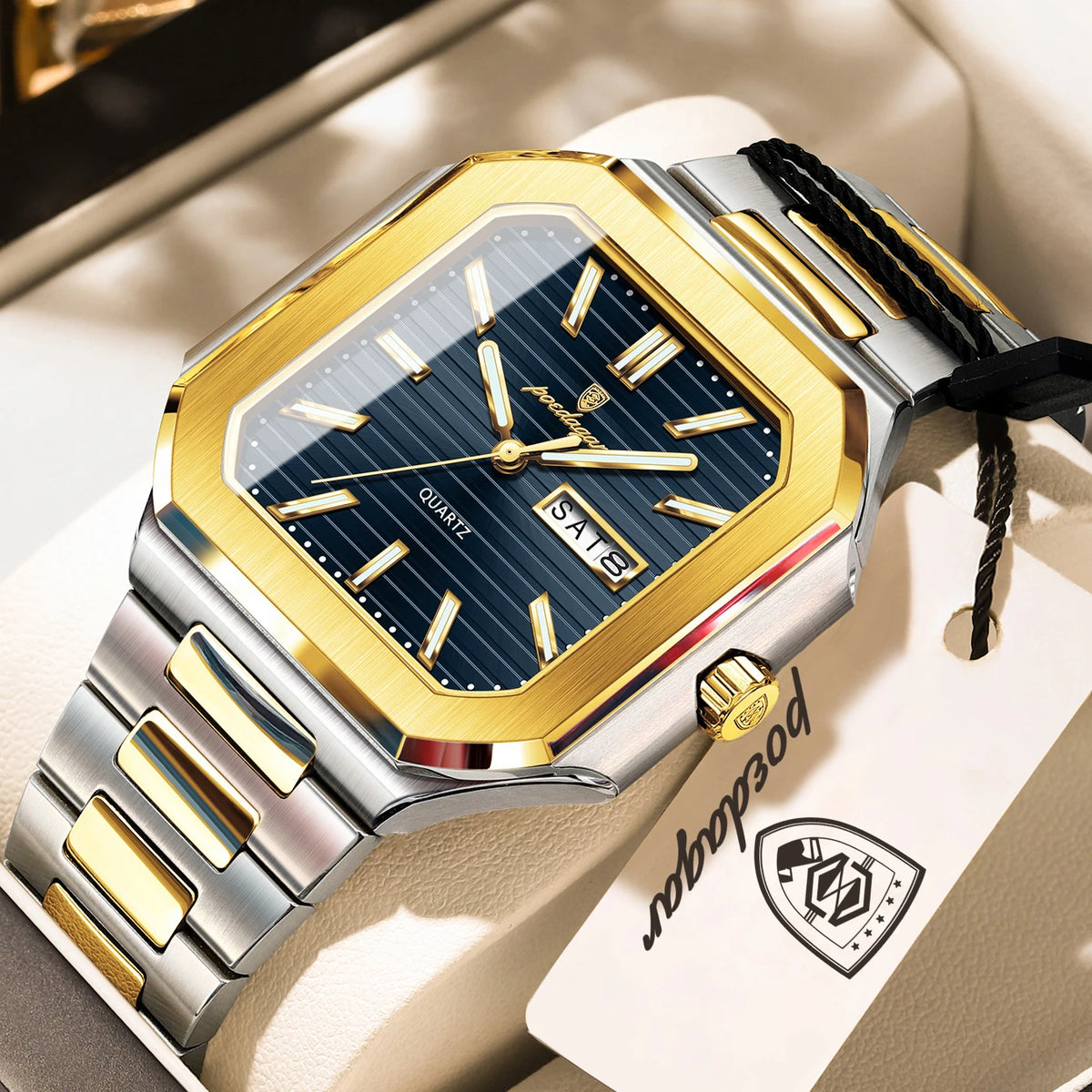POEDAGAR Quartz Watch