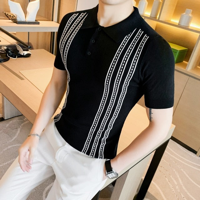 Striped Polo